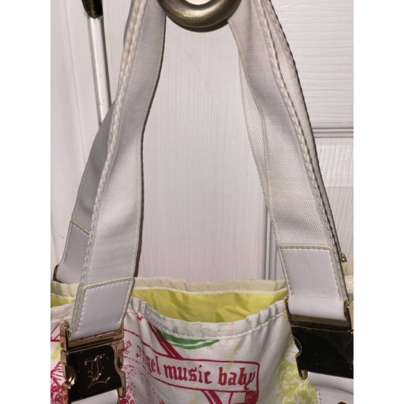 Gwen Stefani L.A.M.B. Le SportSac Preowned Large Multi Color Tattoo Tote - Picture 7 of 7